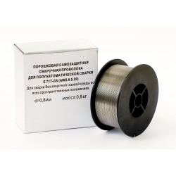 Стоимость Проволока порошковая MIG E71T-GS d=0,8 мм (1 кг) в Белеутово